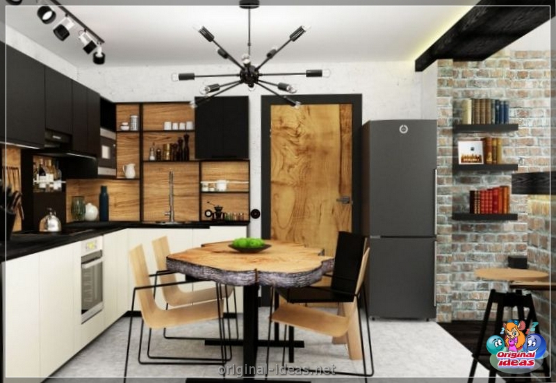 Loft Kitchen - 145 foto di eleganti esempi di cucine design (loft) Loft Kitchen - 145 foto di eleganti esempi di cucine design
