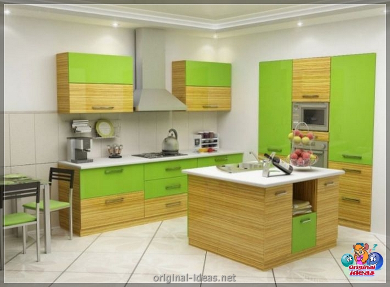 Green kitchen: actual design and overview of stylish interiors for the kitchen (145 photos) (actual) Green kitchen: actual design and overview of stylish interiors for the kitchen (145 photos)
