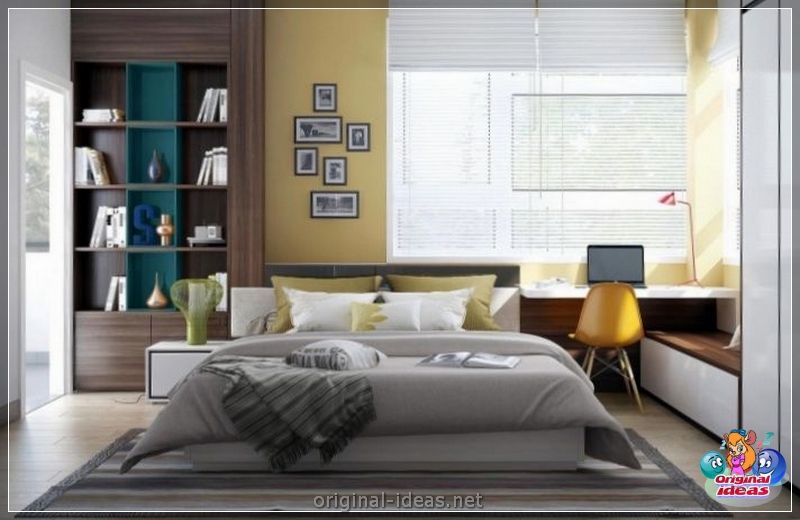 Design de la chambre - 130 photos des meilleures idées et solutions optimales pour une chambre moderne (idées) Design de la chambre - 130 photos des meilleures idées et solutions optimales pour une chambre moderne
