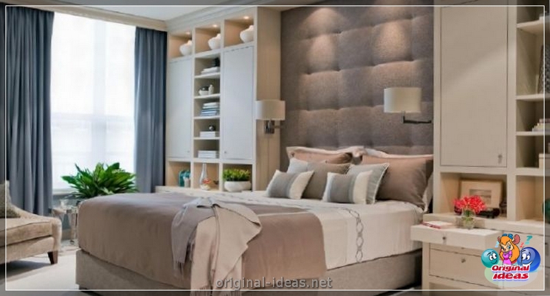 Design de la chambre - 130 photos des meilleures idées et solutions optimales pour une chambre moderne (chambre) Design de la chambre - 130 photos des meilleures idées et solutions optimales pour une chambre moderne