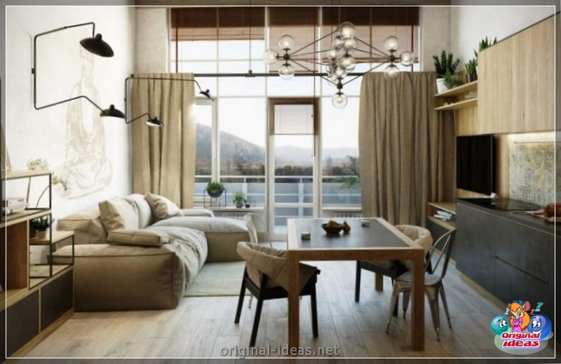 Cuisine combinée avec un balcon: fonctionnalités de planification, règles de zonage, options de design d'intérieur, idées de conception intéressantes, vraies photos (cuisine) Cuisine combinée avec un balcon: fonctionnalités de planification, règles de zonage, options de design d'intérieur, idées de conception intéressantes, vraies photos