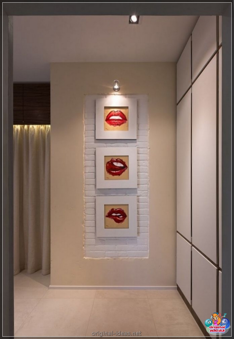 Murs dans le couloir: idées belles et inhabituelles de décoration des murs dans le couloir (105 photos + vidéo) (dans) Murs dans le couloir: idées belles et inhabituelles de décoration des murs dans le couloir (105 photos + vidéo)
