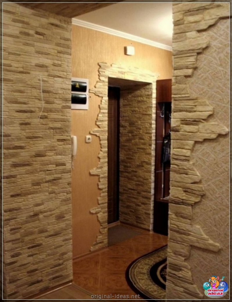Murs dans le couloir: idées belles et inhabituelles de décoration des murs dans le couloir (105 photos + vidéo) (dans) Murs dans le couloir: idées belles et inhabituelles de décoration des murs dans le couloir (105 photos + vidéo)