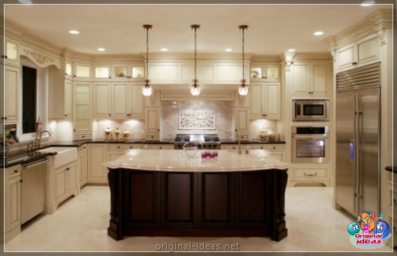 Tiles for the kitchen on the floor - Tips on how to choose and overview of the best ideas for flooring of floor tiles (125 photos) (tiles) Tiles for the kitchen on the floor - Tips on how to choose and overview of the best ideas for flooring of floor tiles (125 photos)