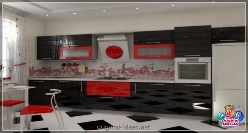 Tiles for the kitchen on the floor - Tips on how to choose and overview of the best ideas for flooring of floor tiles (125 photos) (kitchen) Tiles for the kitchen on the floor - Tips on how to choose and overview of the best ideas for flooring of floor tiles (125 photos)