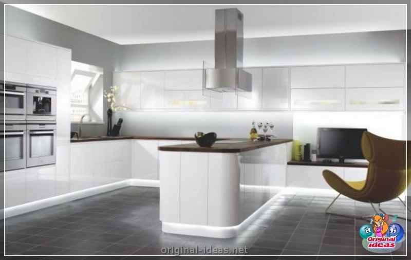 Tiles for the kitchen on the floor - Tips on how to choose and overview of the best ideas for flooring of floor tiles (125 photos) (kitchen) Tiles for the kitchen on the floor - Tips on how to choose and overview of the best ideas for flooring of floor tiles (125 photos)