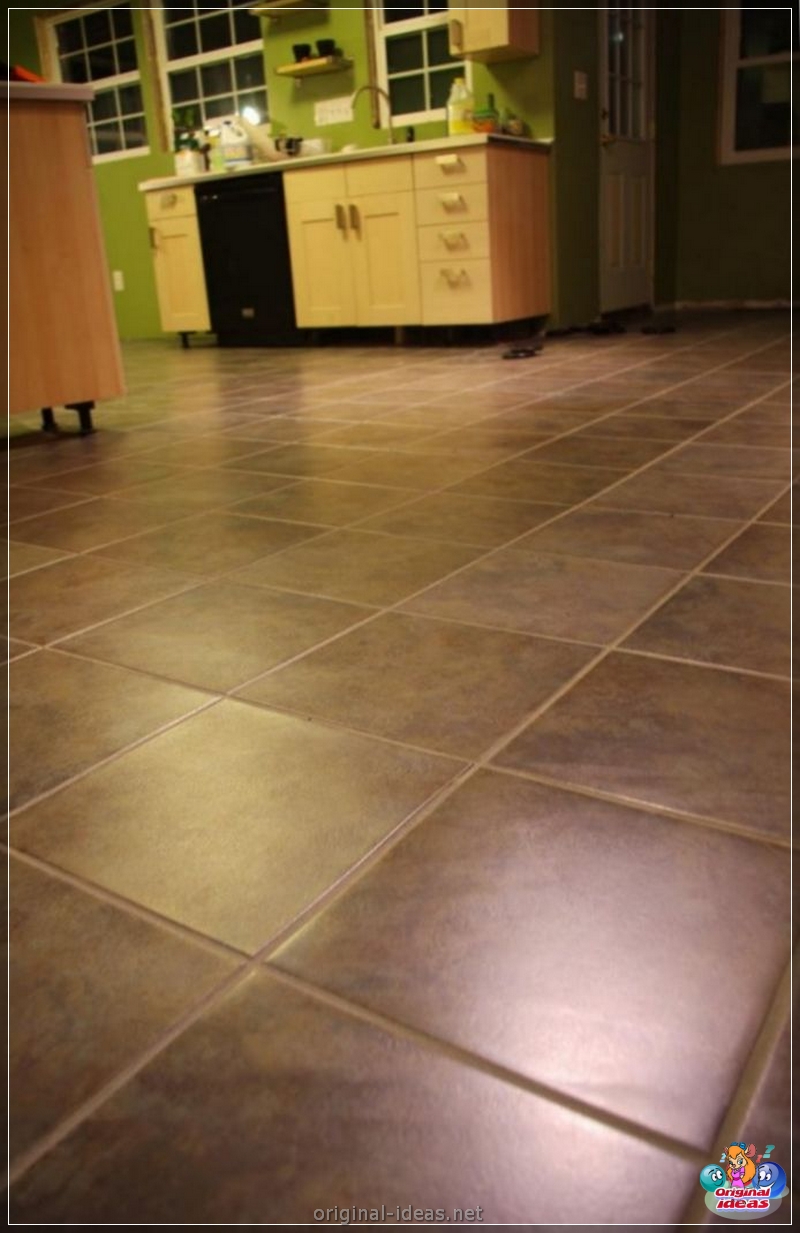 Tiles for the kitchen on the floor - Tips on how to choose and overview of the best ideas for flooring of floor tiles (125 photos) (tips) Tiles for the kitchen on the floor - Tips on how to choose and overview of the best ideas for flooring of floor tiles (125 photos)
