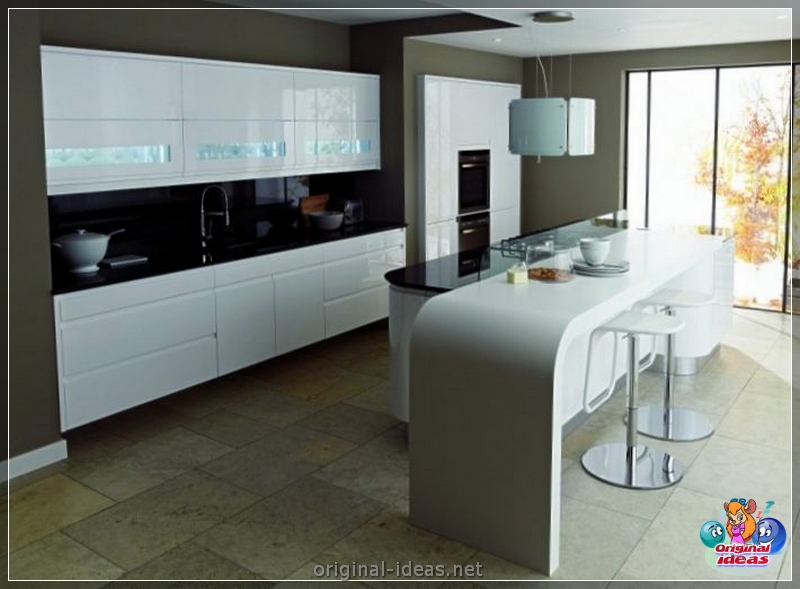 Tiles for the kitchen on the floor - Tips on how to choose and overview of the best ideas for flooring of floor tiles (125 photos) (tiles) Tiles for the kitchen on the floor - Tips on how to choose and overview of the best ideas for flooring of floor tiles (125 photos)