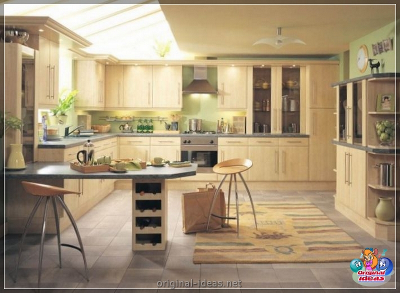 Tiles for the kitchen on the floor - Tips on how to choose and overview of the best ideas for flooring of floor tiles (125 photos) (tiles) Tiles for the kitchen on the floor - Tips on how to choose and overview of the best ideas for flooring of floor tiles (125 photos)