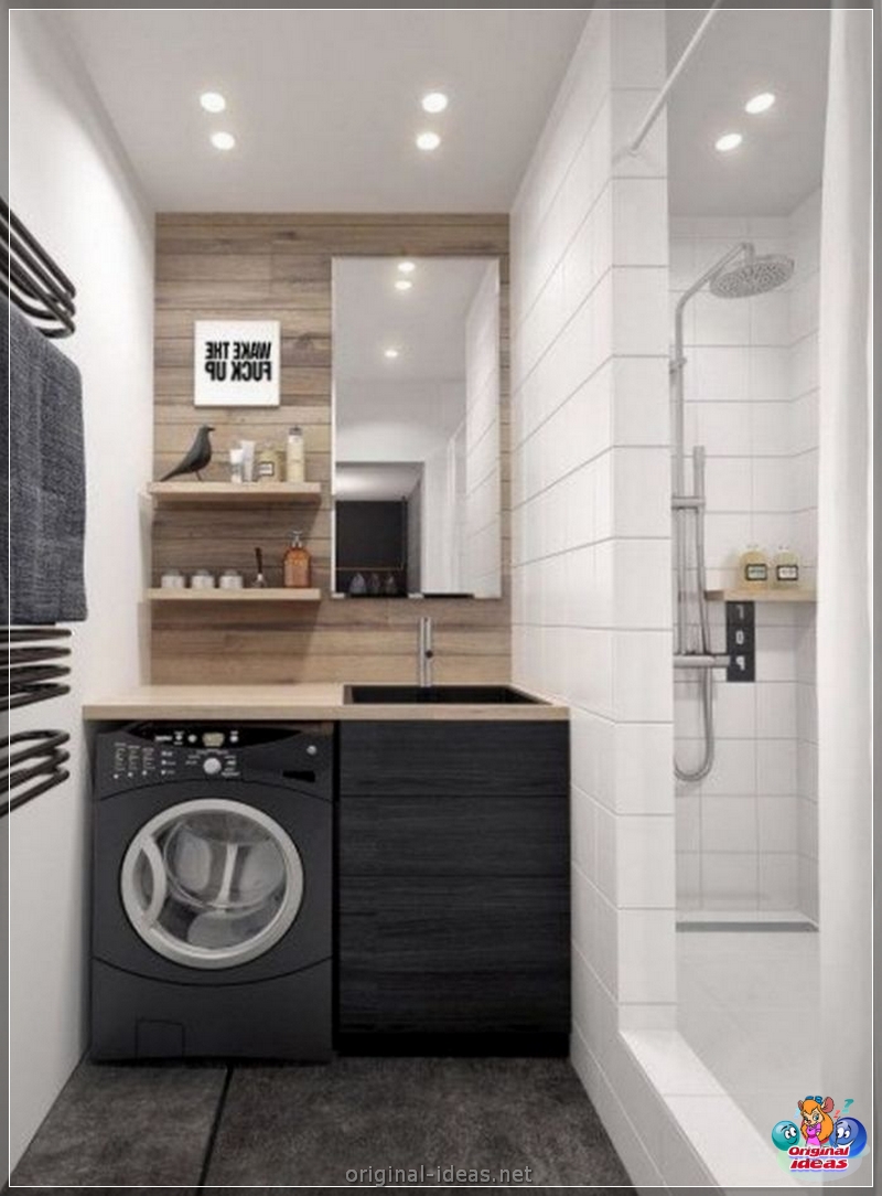 Petite salle de bain: conseils sur la façon d'organiser et de décorer une salle de bain élégamment petite (135 idées de photos) (décorer) Petite salle de bain: conseils sur la façon d'organiser et de décorer une salle de bain élégamment petite (135 idées de photos)