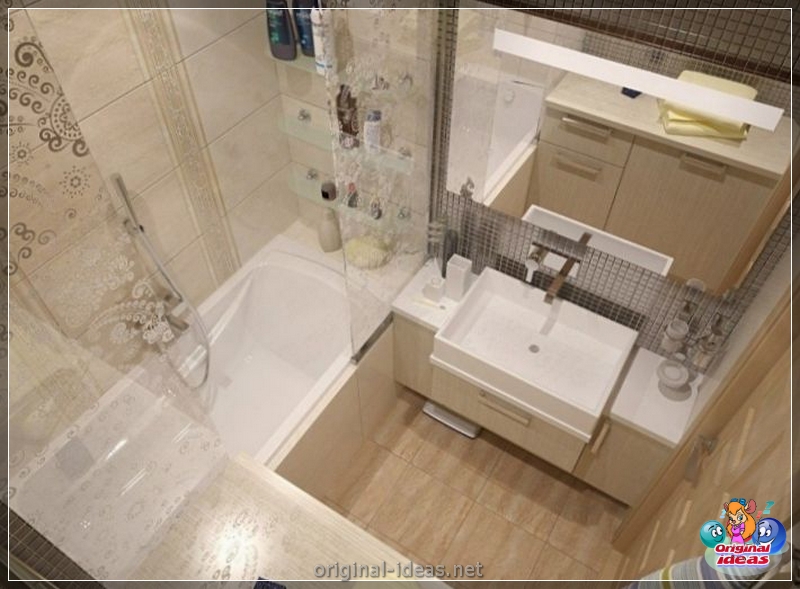 Petite salle de bain: conseils sur la façon d'organiser et de décorer une salle de bain élégamment petite (135 idées de photos) (salle) Petite salle de bain: conseils sur la façon d'organiser et de décorer une salle de bain élégamment petite (135 idées de photos)