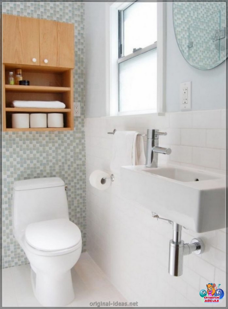 Petite salle de bain: conseils sur la façon d'organiser et de décorer une salle de bain élégamment petite (135 idées de photos) (petite) Petite salle de bain: conseils sur la façon d'organiser et de décorer une salle de bain élégamment petite (135 idées de photos)