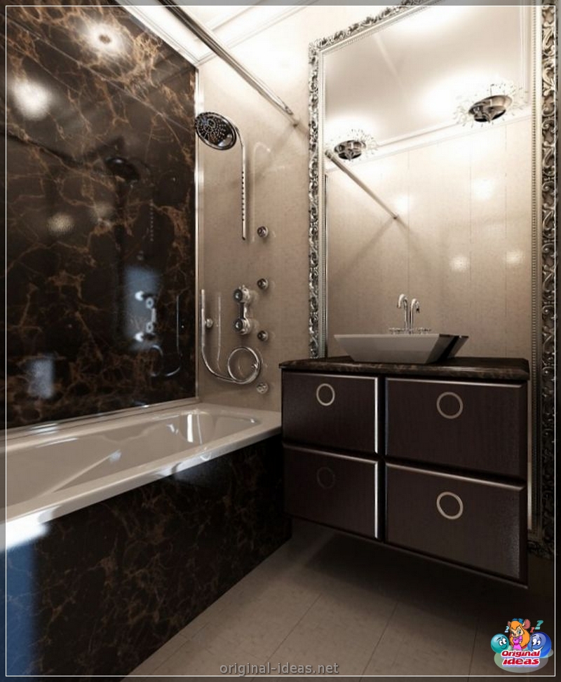 Petite salle de bain: conseils sur la façon d'organiser et de décorer une salle de bain élégamment petite (135 idées de photos) (décorer) Petite salle de bain: conseils sur la façon d'organiser et de décorer une salle de bain élégamment petite (135 idées de photos)