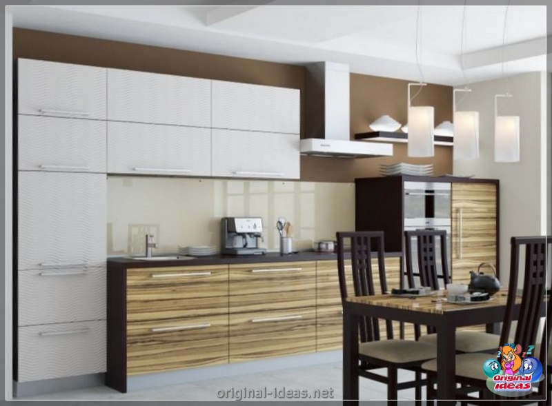 Facades for the kitchen - overview of new products, design options and 130 photos of design examples (facades) Facades for the kitchen - overview of new products, design options and 130 photos of design examples