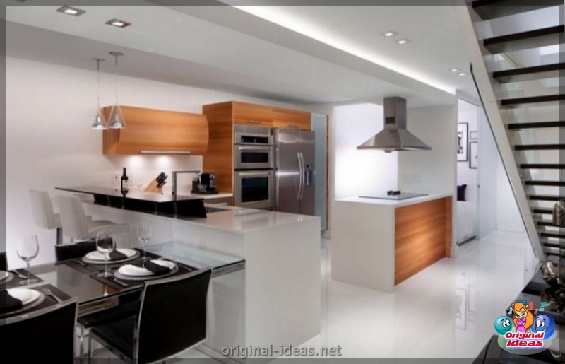 Facades for the kitchen - overview of new products, design options and 130 photos of design examples (design) Facades for the kitchen - overview of new products, design options and 130 photos of design examples