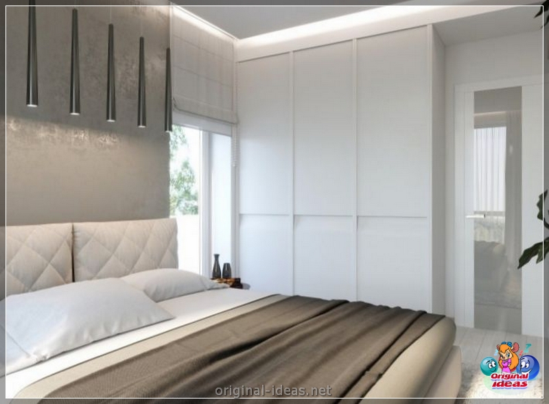 Chambre en couleurs blanches: 130 photos des combinaisons actuelles et les meilleures idées pour placer des éléments intérieurs (chambre) Chambre en couleurs blanches: 130 photos des combinaisons actuelles et les meilleures idées pour placer des éléments intérieurs