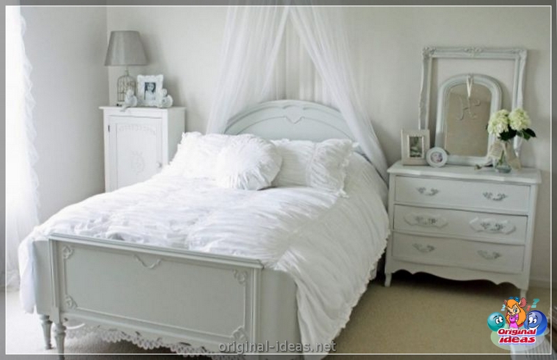 Chambre en couleurs blanches: 130 photos des combinaisons actuelles et les meilleures idées pour placer des éléments intérieurs (chambre) Chambre en couleurs blanches: 130 photos des combinaisons actuelles et les meilleures idées pour placer des éléments intérieurs