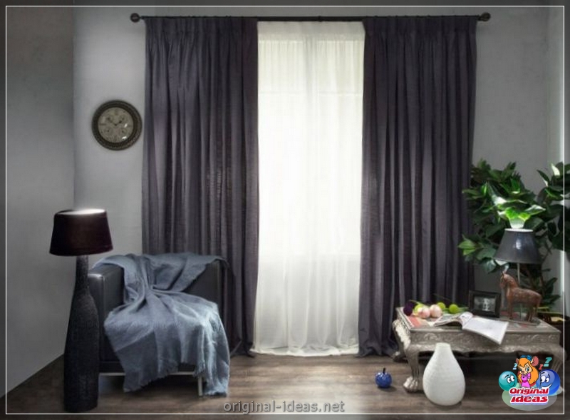 Rideaux dans le salon: nouvelles à la mode et options de décoration de fenêtres à l'aide de rideaux (145 photos) (options) Rideaux dans le salon: nouvelles à la mode et options de décoration de fenêtres à l'aide de rideaux (145 photos)
