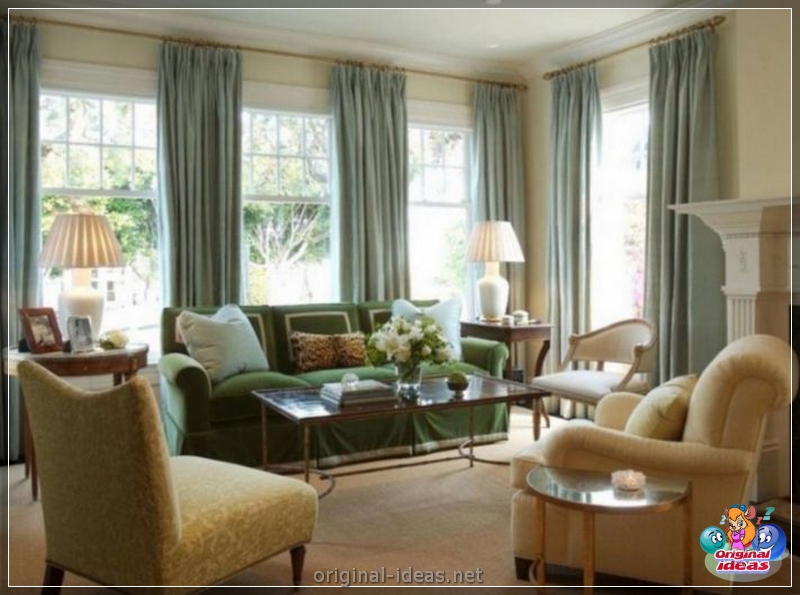 Rideaux dans le salon: nouvelles à la mode et options de décoration de fenêtres à l'aide de rideaux (145 photos) (salon) Rideaux dans le salon: nouvelles à la mode et options de décoration de fenêtres à l'aide de rideaux (145 photos)