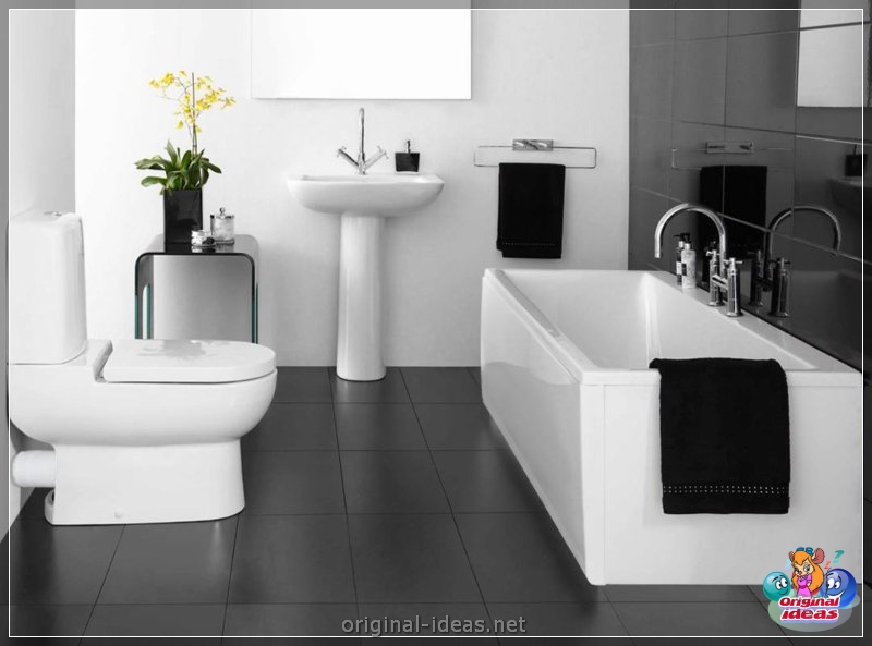 Badezimmer in Grau - 75 Fotos der besten Ideen der Kombination im Innenraum (badezimmer, grau, fotos, ideen) Badezimmer in Grau - 75 Fotos der besten Ideen der Kombination im Innenraum