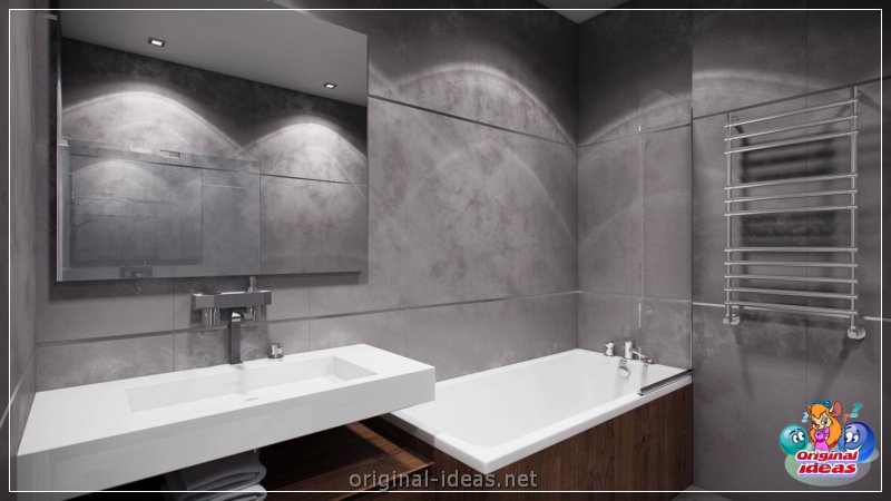 Badezimmer in Grau - 75 Fotos der besten Ideen der Kombination im Innenraum (badezimmer, grau, fotos, ideen) Badezimmer in Grau - 75 Fotos der besten Ideen der Kombination im Innenraum