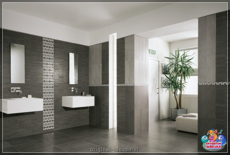 Badezimmer in Grau - 75 Fotos der besten Ideen der Kombination im Innenraum (badezimmer, grau, fotos, ideen) Badezimmer in Grau - 75 Fotos der besten Ideen der Kombination im Innenraum