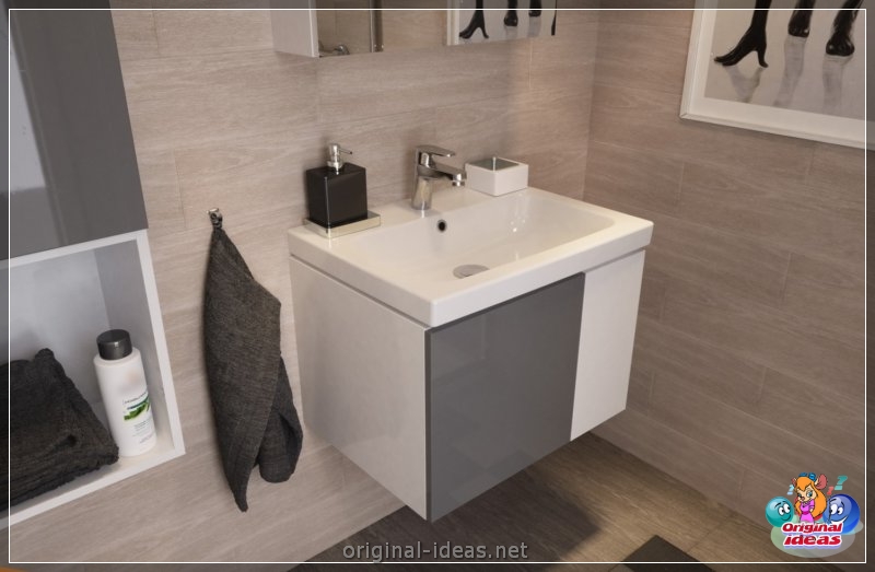 Badezimmer in Grau - 75 Fotos der besten Ideen der Kombination im Innenraum (badezimmer, grau, fotos, ideen) Badezimmer in Grau - 75 Fotos der besten Ideen der Kombination im Innenraum