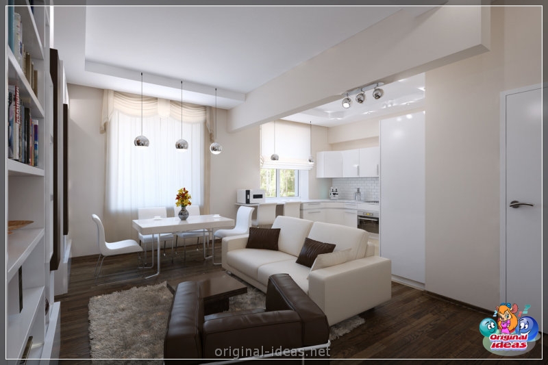 Apartment design 60 kV. m. - 70 photos of the best interior options (apartment, design, interior, which only sixty) Apartment design 60 kV. m. - 70 photos of the best interior options