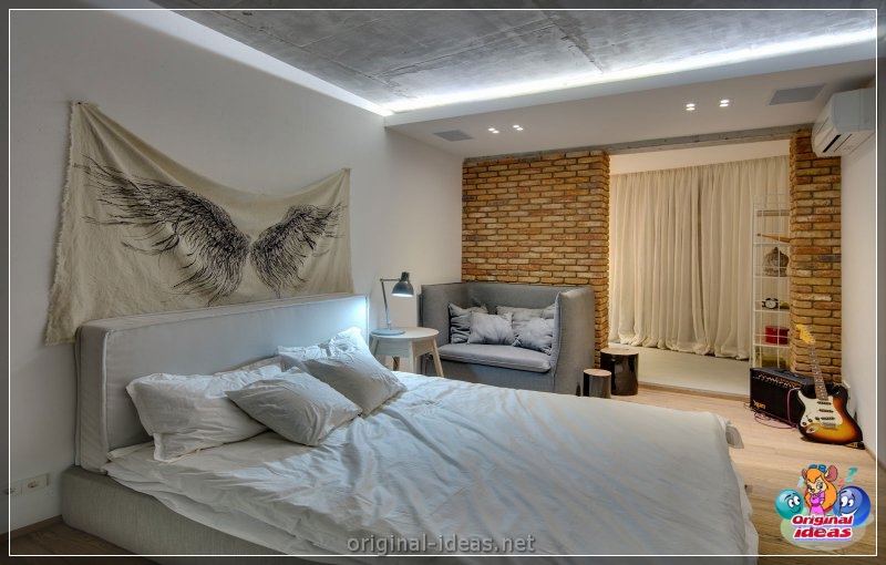 Minimalism style bedroom: TOP 100 photos of the novelties of the modern bedroom design (minimalism, style, bedroom, photos, modern, design) Minimalism style bedroom: TOP 100 photos of the novelties of the modern bedroom design