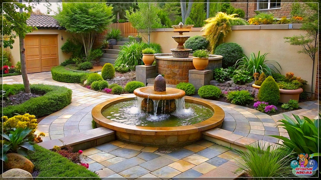 Backyard Design Delights: Small Fountains and Waterfall Features Backyard Design Delights: Small Fountains and Waterfall Features