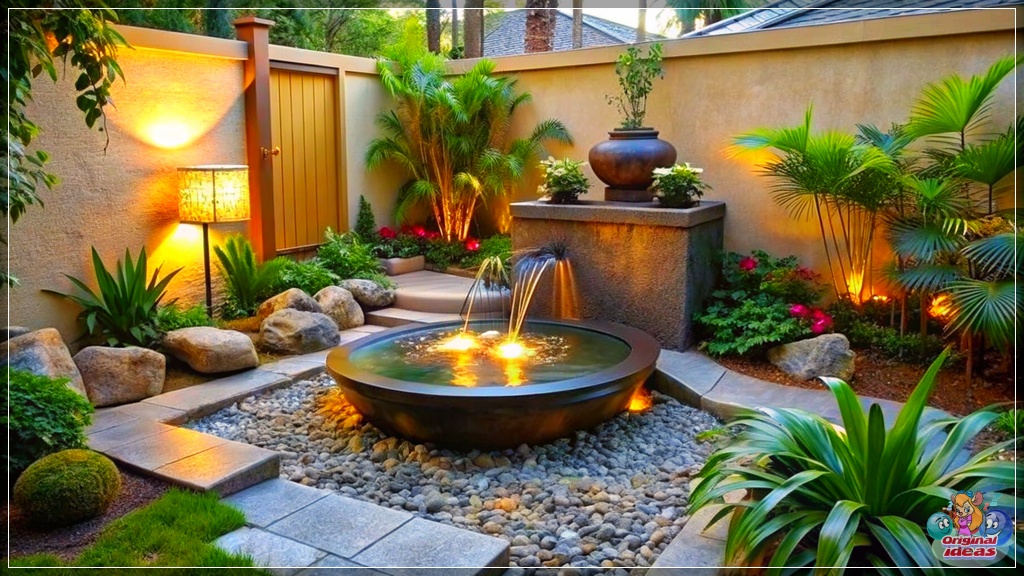Backyard Design Delights: Small Fountains and Waterfall Features Backyard Design Delights: Small Fountains and Waterfall Features