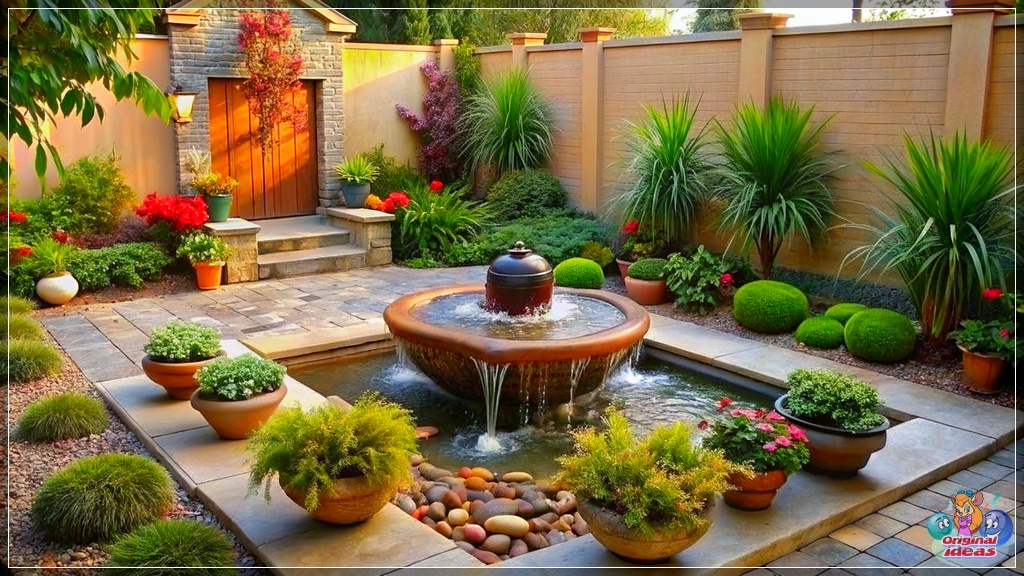 Backyard Design Delights: Small Fountains and Waterfall Features Backyard Design Delights: Small Fountains and Waterfall Features