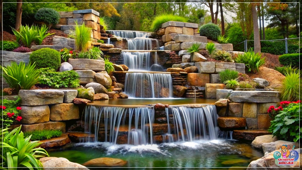 Exploring Backyard Design: Small Fountain versus Waterfall Feature Exploring Backyard Design: Small Fountain versus Waterfall Feature