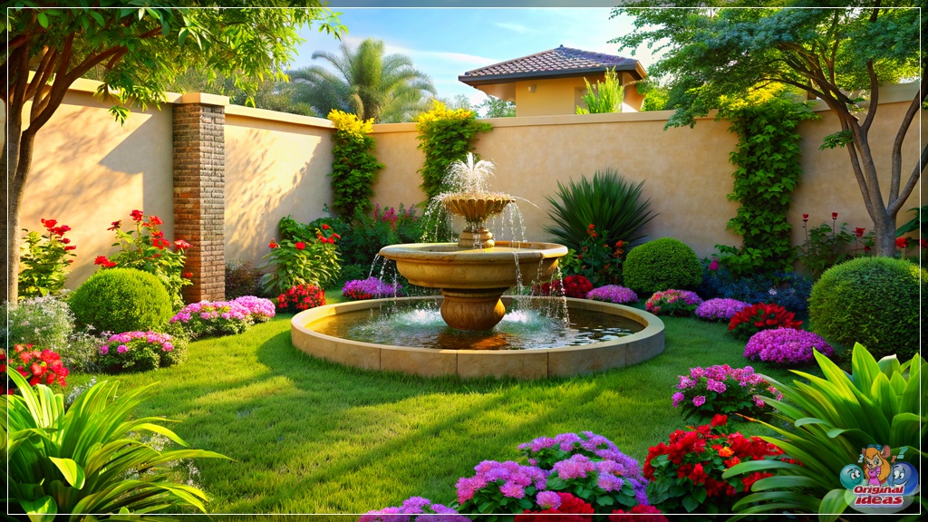 Exploring Backyard Design: Small Fountain versus Waterfall Feature Exploring Backyard Design: Small Fountain versus Waterfall Feature