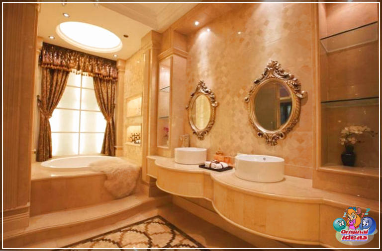 50 idee di design per bagni di lusso (granito, questo bagno moderno, bancone, camera da letto, lusso, bagno, design, idee, piastrelle di ceramica) 50 idee di design per bagni di lusso