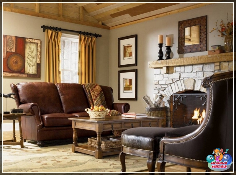 Country style living room