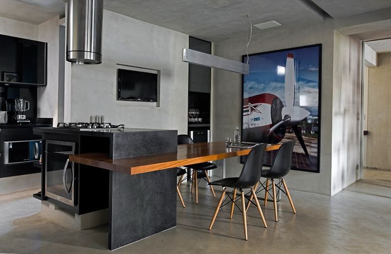 Modern look of the kitchen