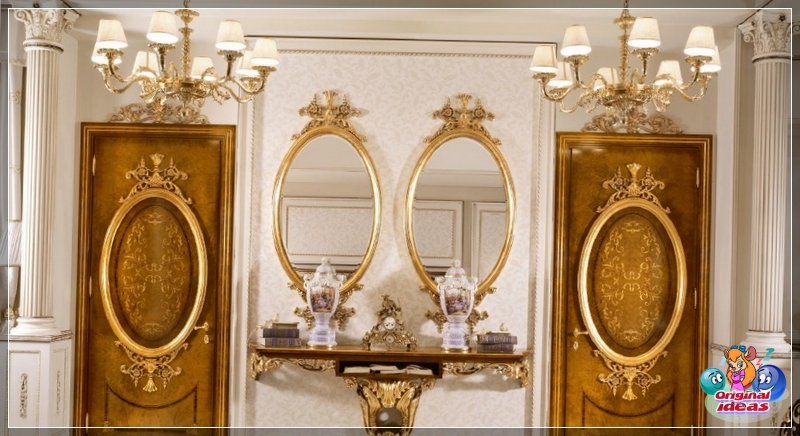 Two baroque mirrors