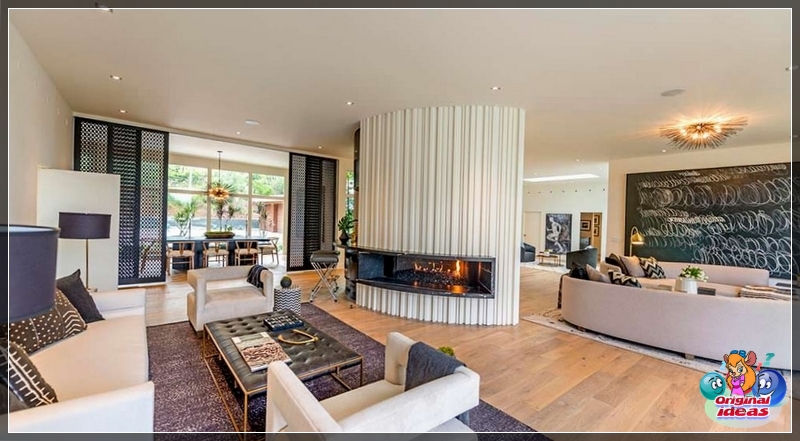 Living room in modern style