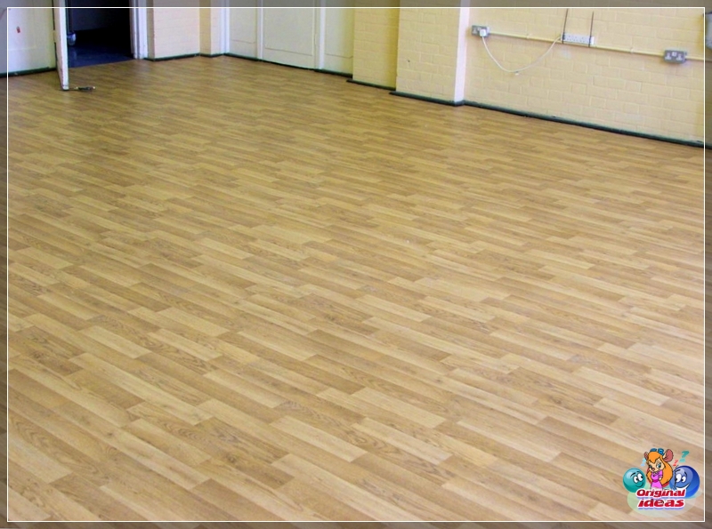 Linoleum is a popular material that can also be used for living room flooring