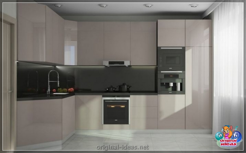 Набор кухні - 105 фотаздымкаў прыгожых і сучасных ідэй для сучаснай кухні
