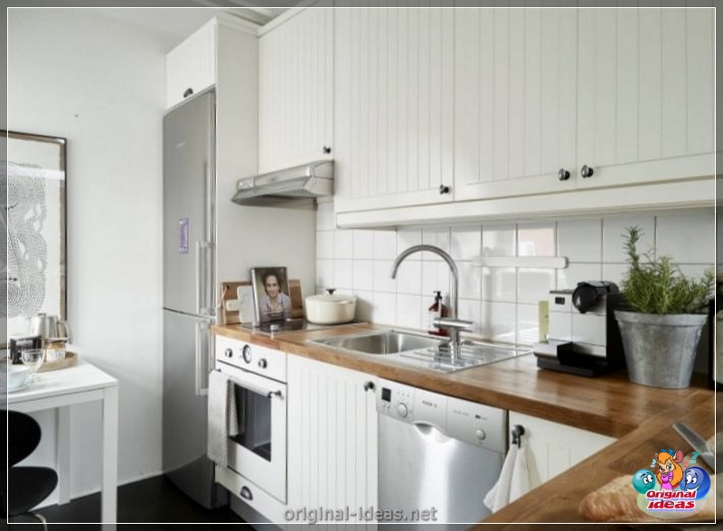 Дызайн кухоннага інтэр'еру 6 кВ. м.: навінкі дызайну і прыклады ўпрыгожвання невялікай кухні (95 фотаздымкаў)