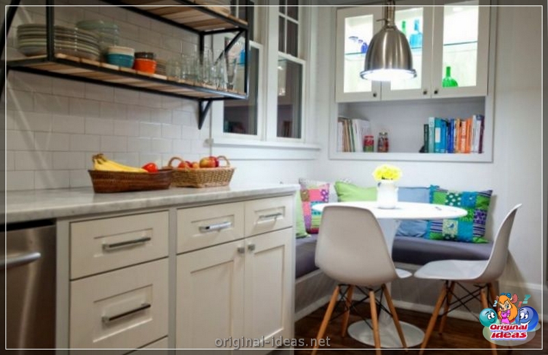 Кухонны канапа: 100 фотаздымкаў простых, прыгожых і стыльных ідэй дызайну