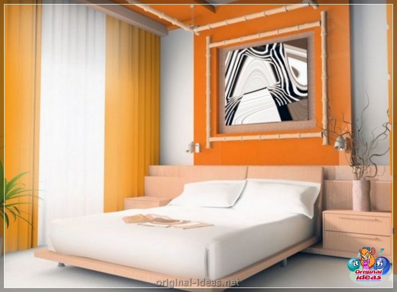 Дэкор спальні: 105 фотаздымкаў прыкладаў інтэр'еру дэкору сучасных спальняў