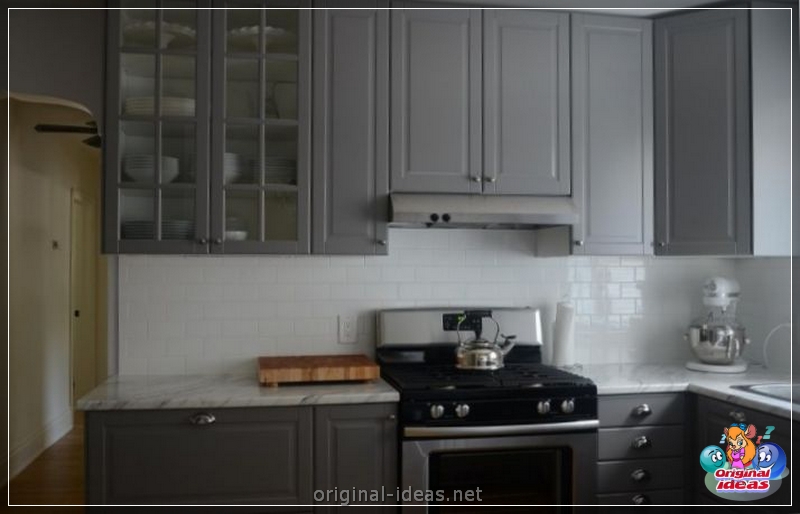 Шэрая кухня: асноўныя варыянты спалучэння і ідэі для выкарыстання шэрага колеру (110 фотаздымкаў)