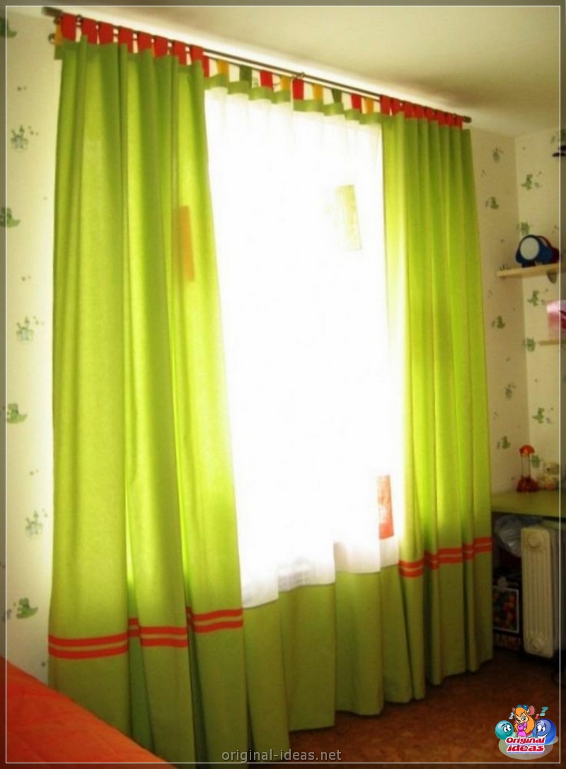 Каляровыя шторы - лепшыя варыянты навін і выбару ўтульнага дызайну (145 фотаздымкаў)