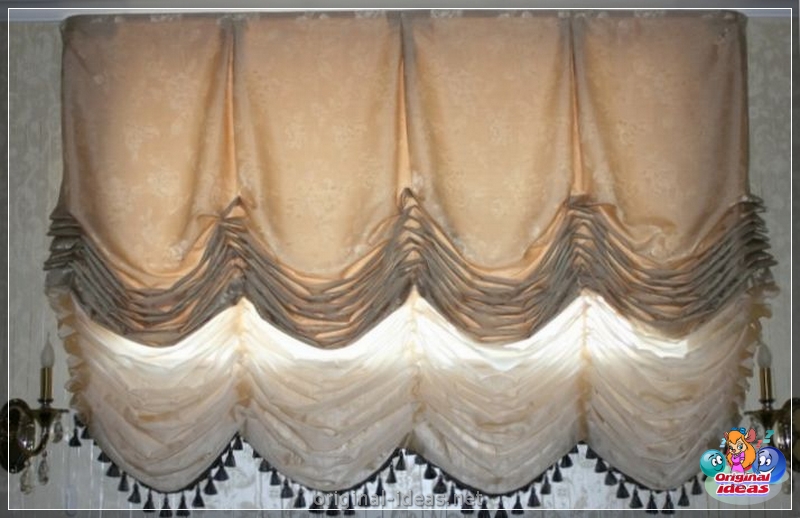 DO -it -it -Yourself шторы: агляд папулярных мадэляў і асаблівасці выбару стыльных штор (110 фотаздымкаў)