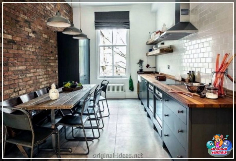 Loft kitchen - 145 photos of stylish examples of kitchens design