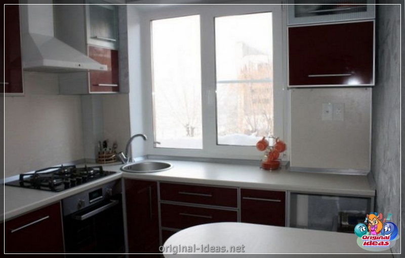 Вузкая кухня: 120 фотаздымкаў практычных прыкладаў дызайну кухні
