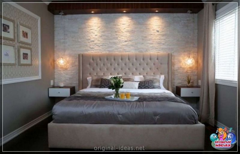 Сучасная спальня - 130 фотаздымкаў эксклюзіўнага і стыльнага дызайну (інструкцыя + відэа)